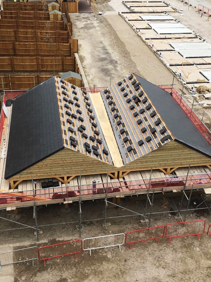 TP Roofing Specialist Limited at work